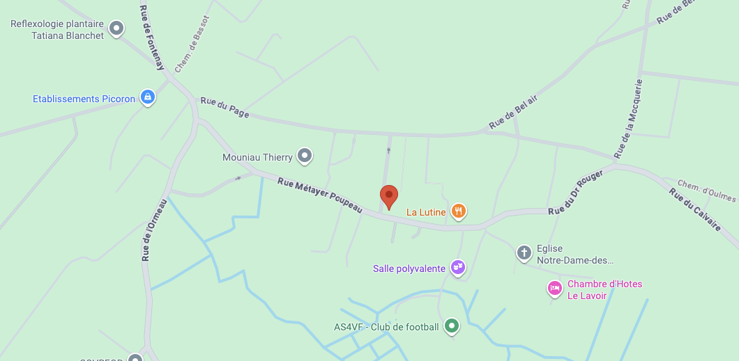 Carte du cabinet - 3 Rue des Camélias, 29200 Brest